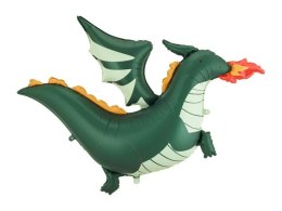 Balon foliowy Smok, 120x90 cm Partydeco (FB371) Partydeco
