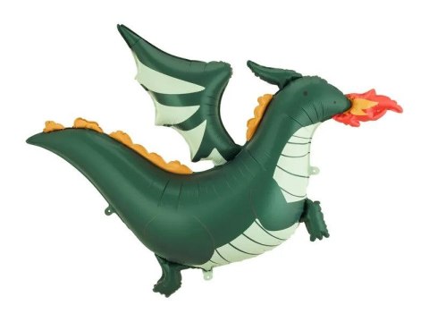 Balon foliowy Smok, 120x90 cm Partydeco (FB371) Partydeco