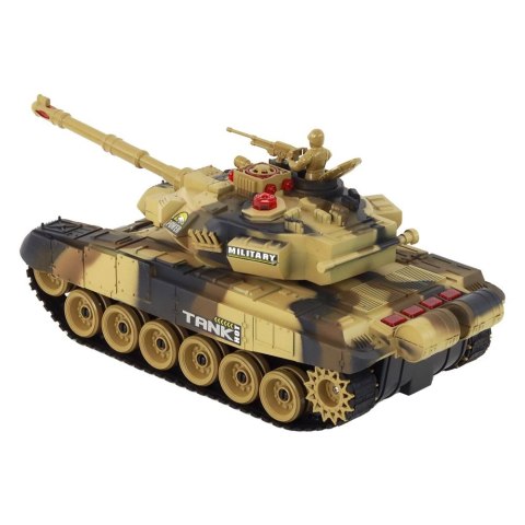 Czołg Zestaw Czołgi Walczące Zdalnie Sterowane Czołg War Tank RC Bitwa Podczerwień Lean (393) Lean