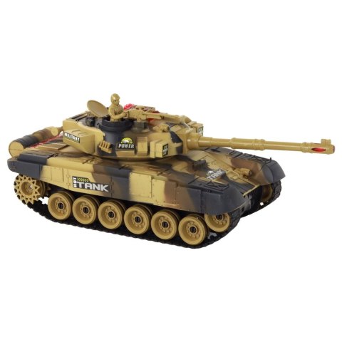 Czołg Zestaw Czołgi Walczące Zdalnie Sterowane Czołg War Tank RC Bitwa Podczerwień Lean (393) Lean