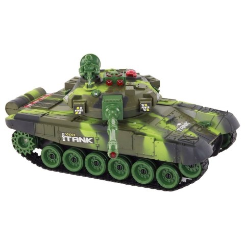 Czołg Zestaw Czołgi Walczące Zdalnie Sterowane Czołg War Tank RC Bitwa Podczerwień Lean (393) Lean