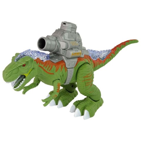 Figurka Dinozaur z Katapultą Chodzi Strzela Zielony Lean (15163) Lean