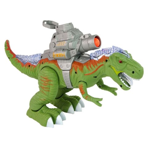 Figurka Dinozaur z Katapultą Chodzi Strzela Zielony Lean (15163) Lean