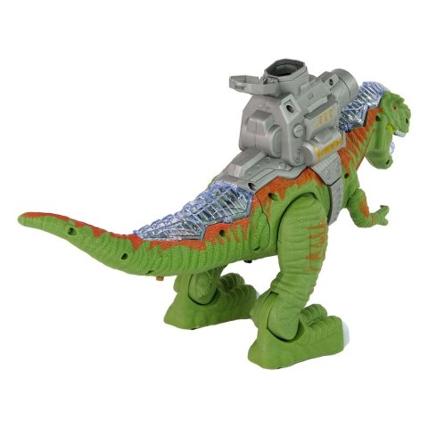 Figurka Dinozaur z Katapultą Chodzi Strzela Zielony Lean (15163) Lean