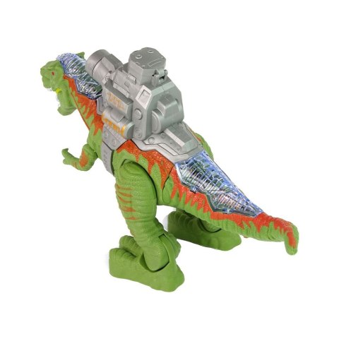 Figurka Dinozaur z Katapultą Chodzi Strzela Zielony Lean (15163) Lean