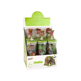 Figurka Zestaw Zwierzęta Dinozaury Figurki 12szt. Akcesoria W Tubie Lean (13192) Lean