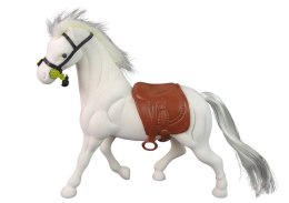 Figurka koń biały 17cm Lean (13375) Lean