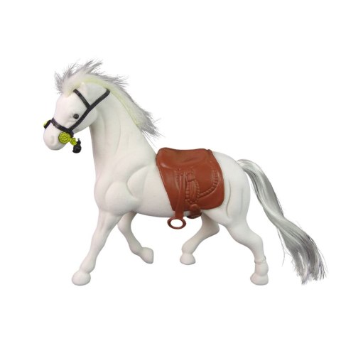 Figurka koń biały 17cm Lean (13375) Lean