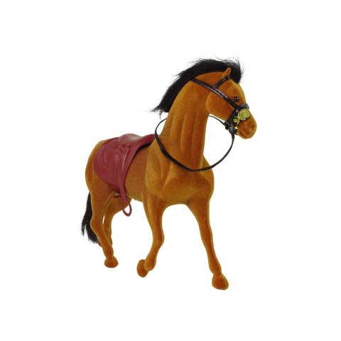 Figurka koń brązowy 17cm Lean (13377) Lean