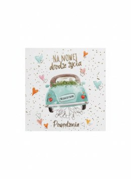 Kartka składana kw A5 Ślub Na nowej drodze życia Henry (5905701488377) Henry