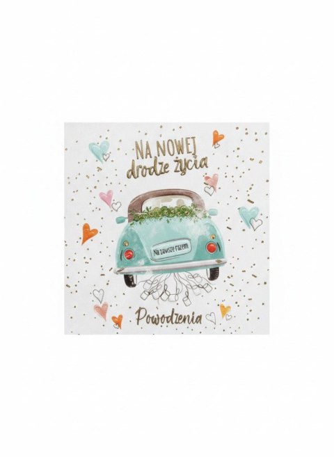 Kartka składana kw A5 Ślub Na nowej drodze życia Henry (5905701488377) Henry