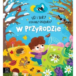 Książka dla dzieci Co i jak? Otwórz okienka! W przyrodzie Aksjomat Aksjomat