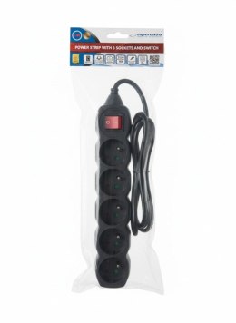 Listwa zasilająca 1,5m 5 gniazd Titanum (elk214k) Titanum