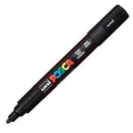 Marker suchościeralny Posca wkład czarny 1,8-2,5mm okrągła końcówka Uni (PC-5M) Uni