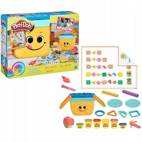 Masa plastyczna dla dzieci Ciastolina Zestaw Piknikowe kształty mix Playdoh (F6916) Playdoh