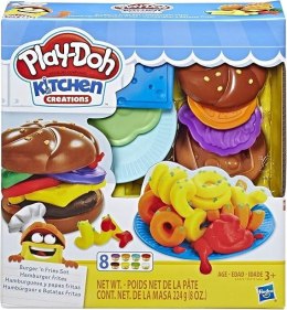 Masa plastyczna dla dzieci Ciastolina zestaw Burger mix Playdoh (E5472AS00) Playdoh