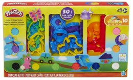 Masa plastyczna dla dzieci Ciastolina zestaw z kształtami i stemplami mix Playdoh (A9305) Playdoh