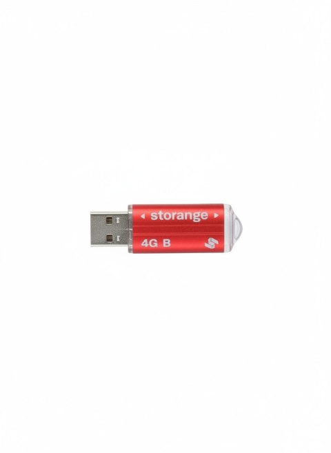 Pendrive Red 4GB Storange (STORANPEN4GBRED2.0) Storange