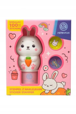 Pieczątka Królik z naklejkami Astra Fun (335025902) Astra Fun
