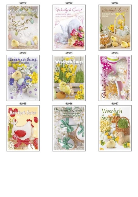 Pocztówka wielkanocna Pol-mak (PLB_WLSW) Pol-mak