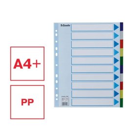 Przekładka czysta maxi A4 mix kolorów 10k [mm:] 225x297 Esselte (15267) Esselte