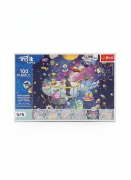 Puzzle Rodzina Treflików Bert in Space 100 el. Trefl (16545) Trefl