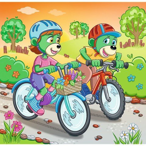 Puzzle Rodzina Treflików Poznaj Trefliki 3w1 el. Trefl (34872) Trefl