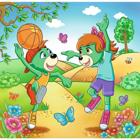 Puzzle Rodzina Treflików Poznaj Trefliki 3w1 el. Trefl (34872) Trefl