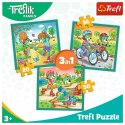 Puzzle Rodzina Treflików Poznaj Trefliki 3w1 el. Trefl (34872) Trefl