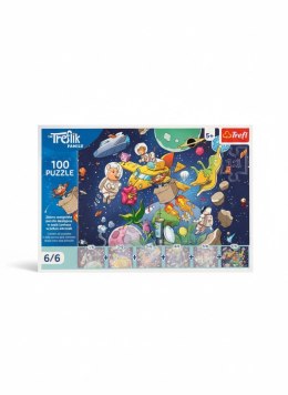 Puzzle Rodzina Treflików Wujcio w kosmisie 100 el. Trefl (16546) Trefl