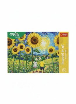 Puzzle Trefliki Spacer wśród słoneczników 100 el. Trefl (16560) Trefl