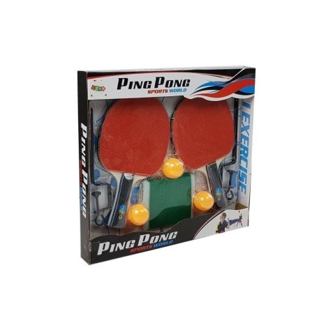 Rakietka do tenisa stołowego Zestaw do Ping Ponga Paletki Siatka Lean (7174) Lean