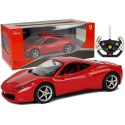 Samochód R/C Ferrari Italia 1:14 Czerwone na Pilota Rastar (6020) Rastar