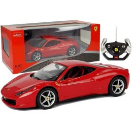 Samochód R/C Ferrari Italia 1:14 Czerwone na Pilota Rastar (6020) Rastar
