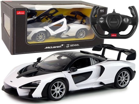 Samochód R/C McLaren Senna Rastar 1:14 Biały Na Pilota Rastar (12914) Rastar