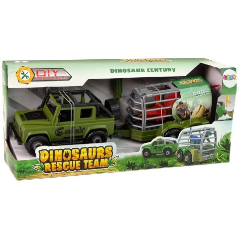 Samochód Terenowe Transporter Do Rozkręcania DIY Dinozaur Lean (12957) Lean