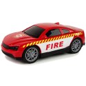 Samochód strażacki Zestaw Pojazdów Helikopter Auto Straż Pożarna Dźwięk Czerwone Lean (12964) Lean
