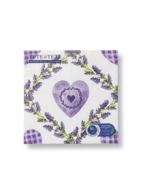 Serwetki TaT Lavender Town mix papier [mm:] 330x330 Paw (TL128800) Paw
