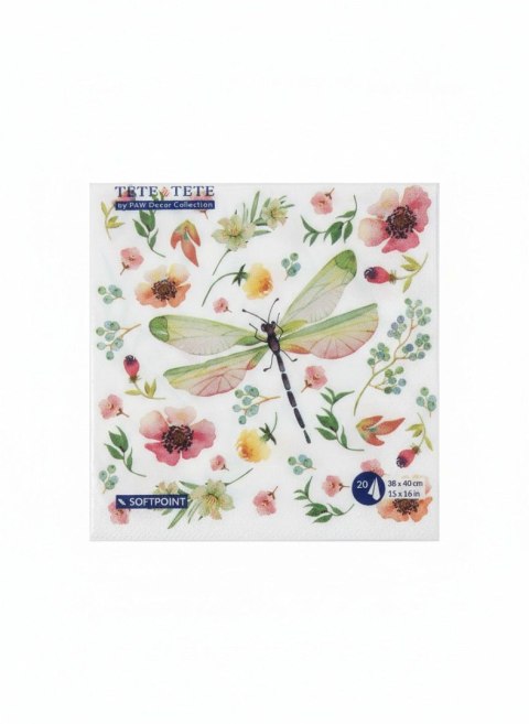 Serwetki mix papier [mm:] 380x400 Paw (PUND128900) Paw