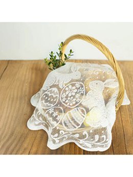 Serwetki na koszyczek - wielkanocne wzory biały [mm:] 400 Arpex (D8648) Arpex