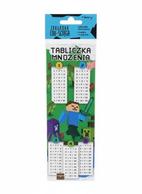 Zakładka do książki Gra Tabliczka mnożenia Henry (5905701486700) Henry