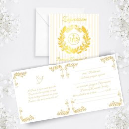 Zaproszenie KW Komunia Paski Henry (5908451982300) Henry