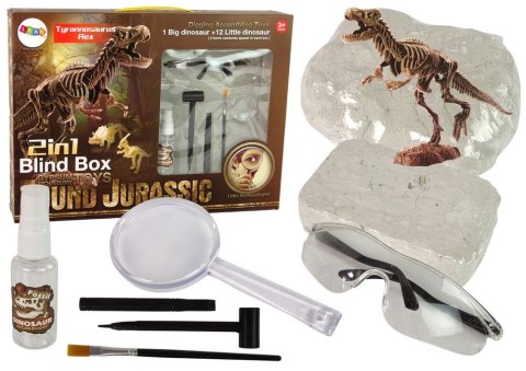 Zestaw kreatywny dla dzieci Archeologiczny 2w1 Dinozaur Szkielet Tyranozaur Lean (13005) Lean