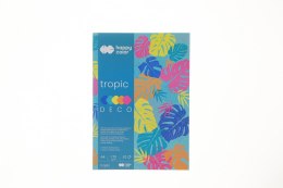 Zeszyt papierów kolorowych A4 170-220g 20k Happy Color (HA 3817 2030-TROPIC) Happy Color