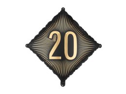 Balon foliowy 20, 46x46 cm Partydeco (FB362-20) Partydeco