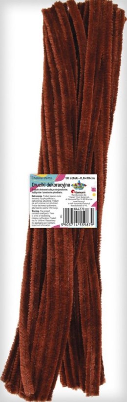 Drucik Craft-Fun Series kreatywny kolor: brązowy 300mm 50 szt Titanum (T20) Titanum