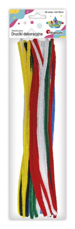Drucik Craft-Fun Series kreatywny kolor: mix 300mm 40 szt Titanum Titanum