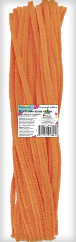 Drucik Craft-Fun Series kreatywny kolor: pomarańczowy 300mm 50 szt Titanum (T18) Titanum