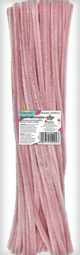 Drucik Craft-Fun Series kreatywny kolor: różowy 300mm 50 szt Titanum (T0201) Titanum