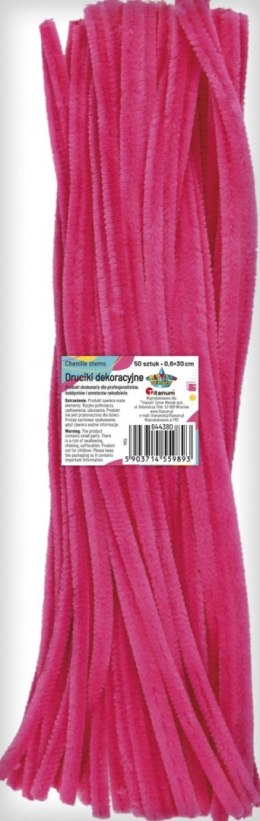 Drucik Craft-Fun Series kreatywny kolor: różowy 300mm 50 szt Titanum (T04) Titanum